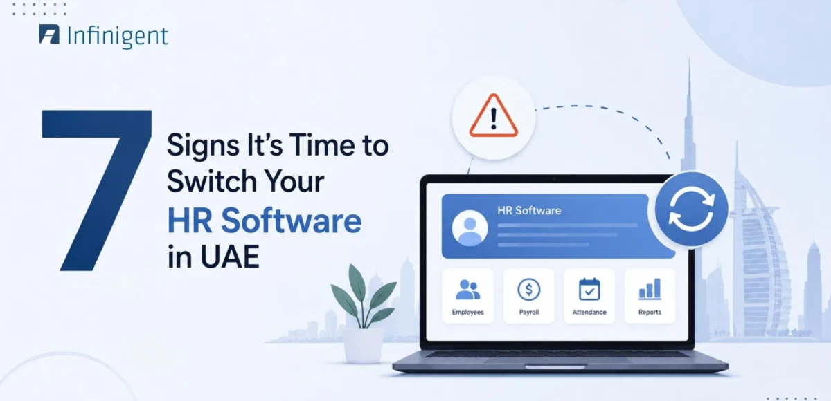 UAE HR manager reviewing signs it's time to switch HR software