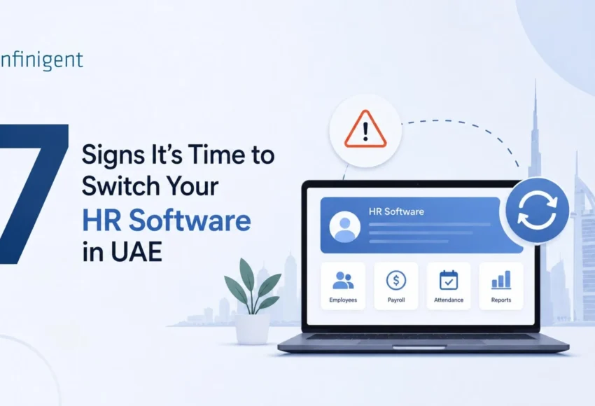 UAE HR manager reviewing signs it's time to switch HR software
